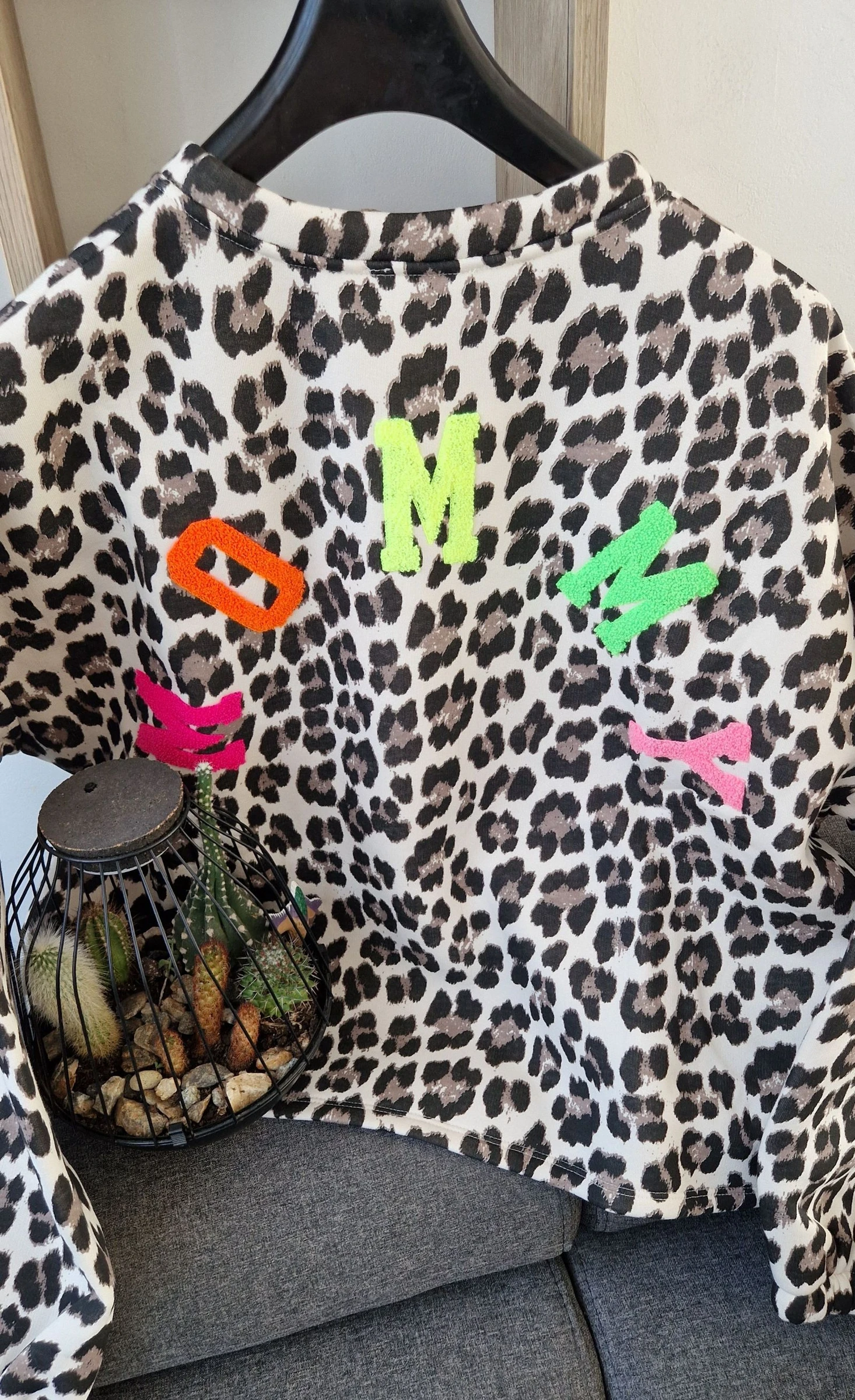 🐆🤍 Moletom MOMMY leopard Tamanho único O moletom que faz os guarda-roupas rugirem! 🤍🐆 – photo 6